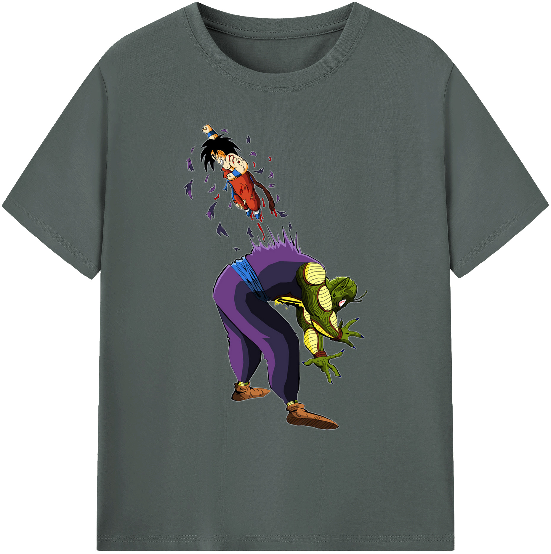 （画像用） ドラゴンボール DRAGON BALL 綿100％ メンズ半袖Tシャツ｜肌触りやわらか＆通気性